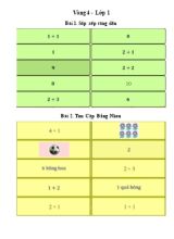 Đề luyện thi Violympic môn Toán lớp 1 vòng 4 - Năm học 2016-2017